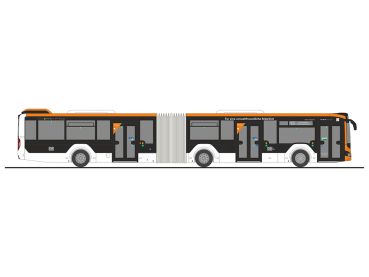 Modellbus "MAN Lion`s City 18; DB, Nürtingen // VVS-Design"